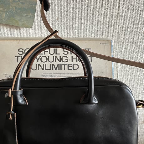 Handbag or Shoulderbag 2Way (Chromexcel/black/Horween)Lot#362 岡様オーダー出品