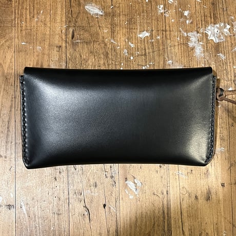 クロムエクセル長財布 Long Wallet(Chromexcel/black/Horween)Lot#370