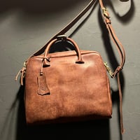 プエブロレザーバッグ　Shoulderbag (Tabacco/Pueblo)Lot#281