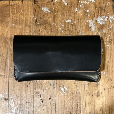 クロムエクセル長財布 Horweenスタンプ付き！(Chromexcel/black/Horween)Lot#319