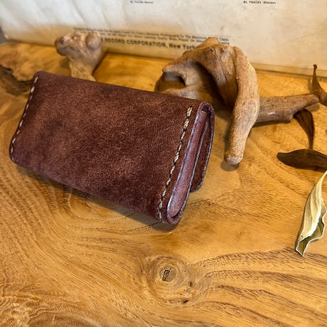 手作りだからこのフォルム♪ 一点限り リップケース 名刺入れ Business card case(tabacco/pueblo)Lot#--- 03