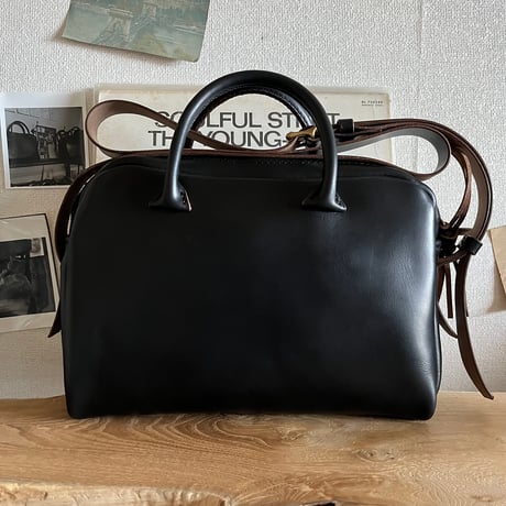 クロムエクセルレザーバッグ Shoulderbag (Black/Chromexcel)Lot#320