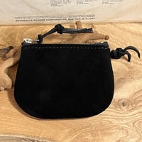 middle pouch (kudu/suede/black)#223理英子様オーダー出品