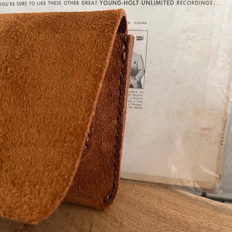 kudu革長財布　Long Wallet (autumn spice/suede/kudu)Lot#318/Lot#352set
