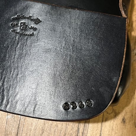 クロムエクセル ミニマルポコッシュ (Chromexcel/black/Horween)Lot#368