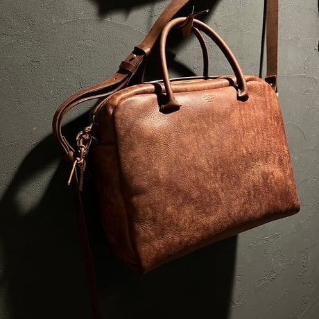 Handbag or Shoulderbag 2Way (tabacco/pueblo)Lot#282 理英子様オーダー出品