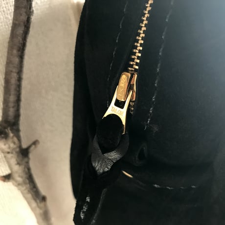 Shoulderbag (Black/suede/kudu)Lot#142 ハルカ様オーダー出品