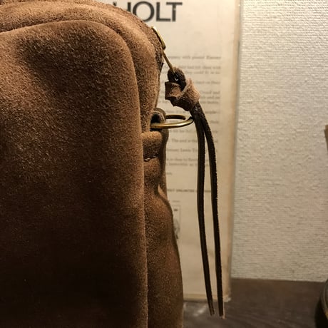 Handbag Square(kudu/stone/suede)#156/Oder