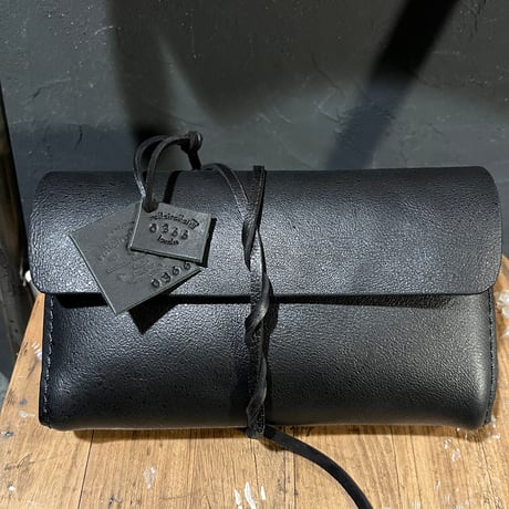 クラッチケース(kudu/black)Lot#366 田中様オーダー出品