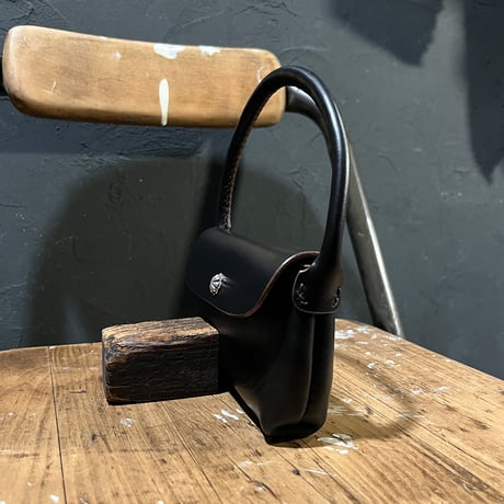 クロムエクセル ミニマルポコッシュ (Chromexcel/black/Horween)Lot#368