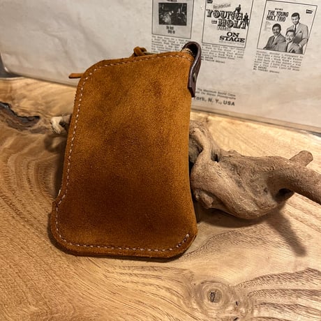 スマートキーケース(autumn spice/suede/kudu)Lot#281 理英子様オーダー出品