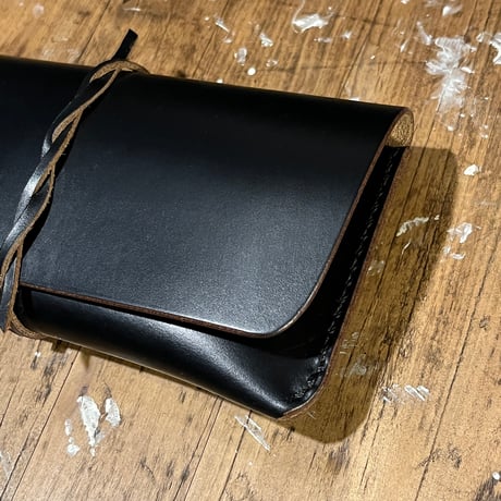 クロムエクセル長財布 (Chromexcel/black/Horween)Lot#369