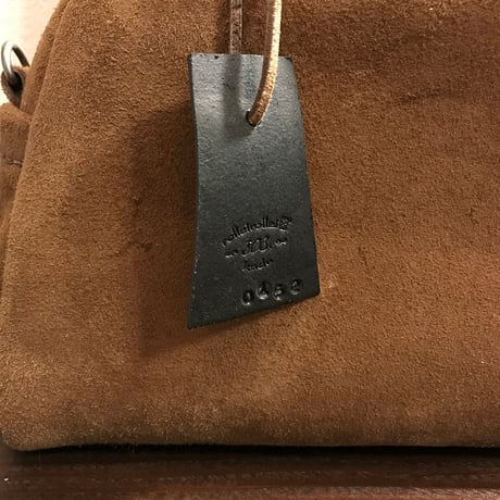 Handbag 303. mini 2Way (stone/suede/kudu)Lot#152