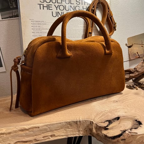 Handbag or Shoulderbag 2Way (autumn spice/suede/kudu)Lot#212 結衣様オーダー出品