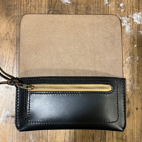 クロムエクセル長財布 Long Wallet(Chromexcel/black/Horween)Lot#370