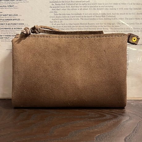passbook case (stone/suede/kudu)Lot#193