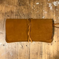 kudu革長財布 Long Wallet (Autumn spice/suede/kudu)Lot#376