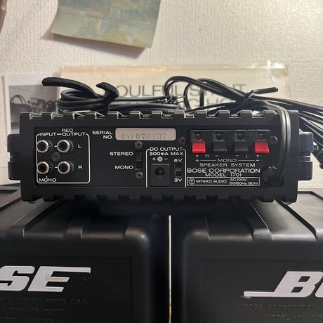 BOSE1701 パワーアンプ 48F070137／101MMG／天井壁用ブラケット