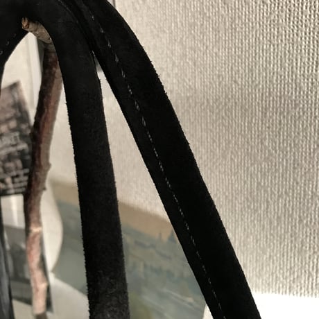 Shoulderbag (Black/suede/kudu)Lot#142 ハルカ様オーダー出品