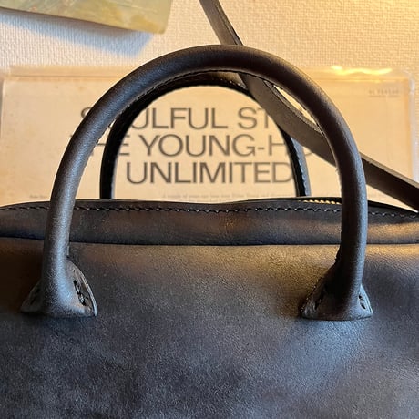 プエブロレザーバッグ　Shoulderbag (Black/Pueblo)Lot#251 予約品