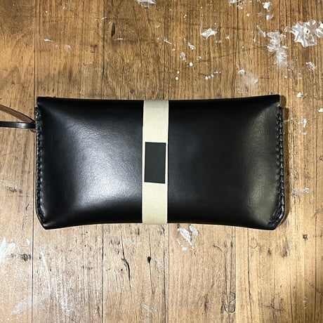 クロムエクセル長財布 Long Wallet(Chromexcel/black/Horween)Lot#384
