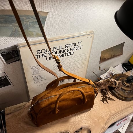 Handbag or Shoulderbag 2Way (autumn spice/suede/kudu)Lot#212 結衣様オーダー出品