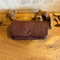 手作りだからこのフォルム♪ 一点限り リップケース 名刺入れ Business card case(tabacco/pueblo)Lot#--- 03
