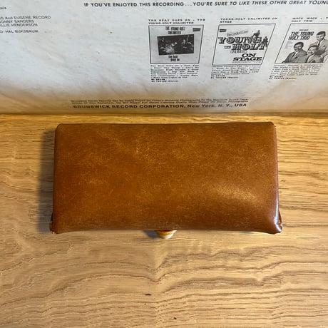 アコーディオン財布　プエブロレザー財布　ジャバラ財布／Lot#207