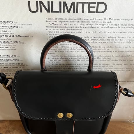 クロムエクセルレザー ポコッシュ Pocoche(Black/Chromexcel)Lot#326