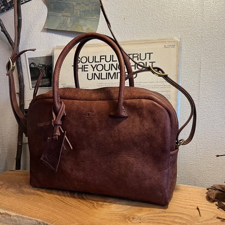 Handbag or Shoulderbag 2Way (tabacco/pueblo)Lot#306