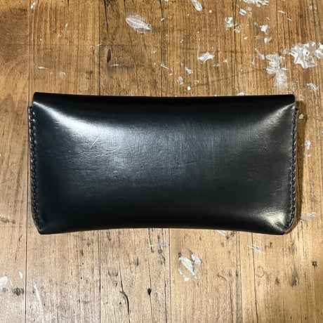 クロムエクセル長財布 Horweenスタンプ付き！(Chromexcel/black/Horween)Lot#319