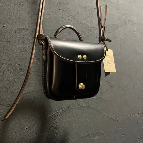 クロムエクセルレザー ポコッシュ Pocoche(Black/Chromexcel)Lot#387