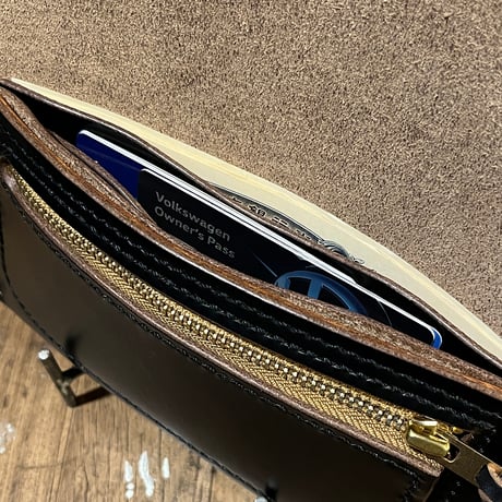 クロムエクセル長財布 Long Wallet(Chromexcel/black/Horween)Lot#384