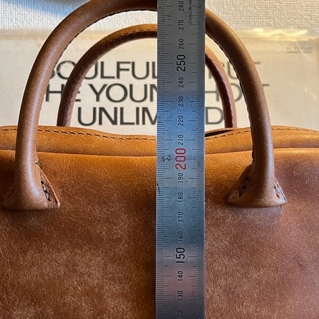 プエブロレザーバッグ　プエブロレザーハンドバッグ Handbag(Cognac/Pueblo)Lot#253