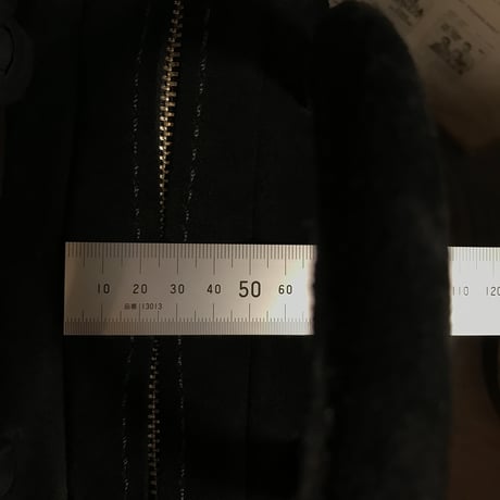 Handbag Square／2Wayバッグ　ショルダーバッグ黒　スエードバッグ　Lot#162