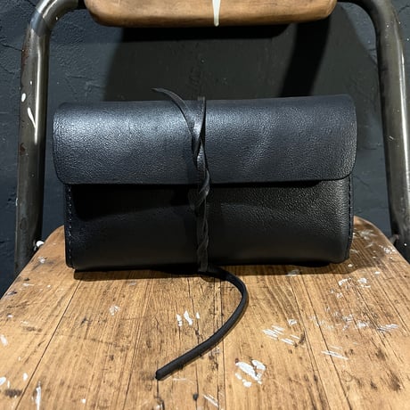 クラッチケース(kudu/black)Lot#366 田中様オーダー出品