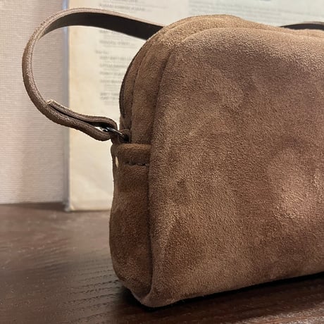 mini bag (stone/suede/kudu)Lot#173