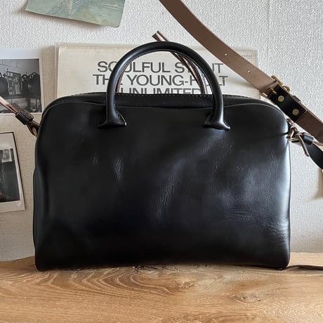 Handbag or Shoulderbag 2Way (Chromexcel/black/Horween)Lot#362 岡様オーダー出品