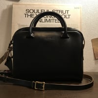 Shoulderbag 303. (Black/Chromexcel)Lot#114