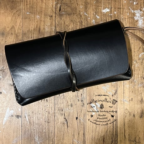 クロムエクセル長財布 Horweenスタンプ付き！(Chromexcel/black/Horween)Lot#373