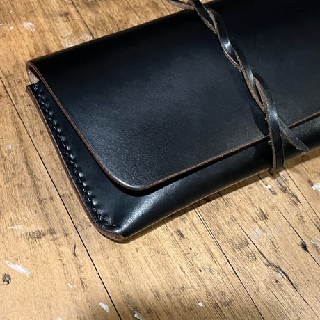 クロムエクセル長財布 (Chromexcel/black/Horween)Lot#369