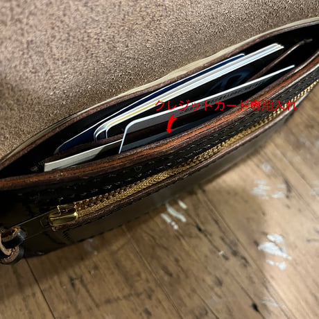 クロムエクセル長財布 (Chromexcel/black/Horween)Lot#369