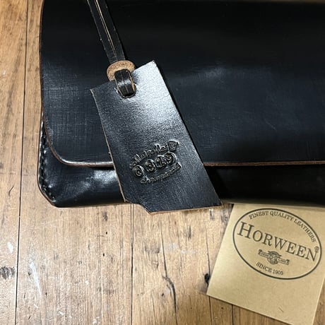 クロムエクセル長財布 Horweenスタンプ付き！(Chromexcel/black/Horween)Lot#319