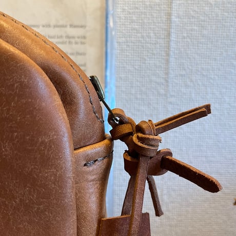 プエブロレザーバッグ　プエブロレザーハンドバッグ Handbag(Cognac/Pueblo)Lot#253