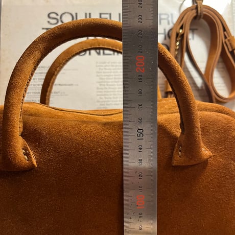Handbag or Shoulderbag 2Way (autumn spice/suede/kudu)Lot#212 結衣様オーダー出品