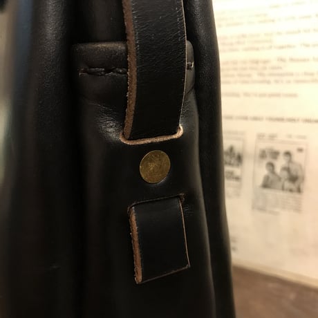 Shoulderbag 303. (Black/Chromexcel)Lot#114