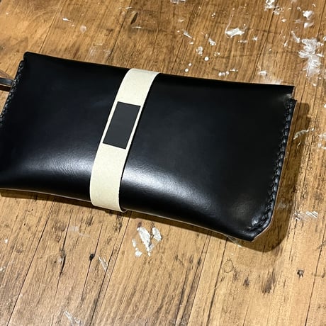 クロムエクセル長財布 Long Wallet(Chromexcel/black/Horween)Lot#384