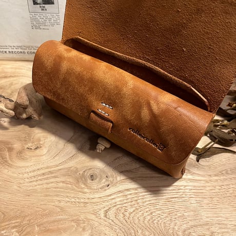 プエブロレザー財布　プエブロ財布　アコーディオン財布　ジャバラ財布／Lot#211
