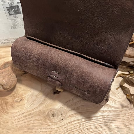 プエブロレザー財布　プエブロ財布　プエブロレザーで作った財布　プエブロレザーコンパクト財布／Lot#210