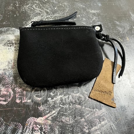 middle pouch (kudu/suede/black)#159/結衣様オーダー出品